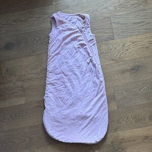 Little Sleepies 0-6 seasonless Mauve Pink Sleepsack sack bag Nightgown